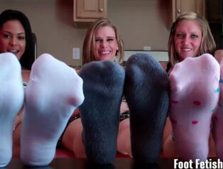 stocking foot fetish