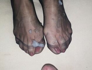 nylon foot fetish videos
